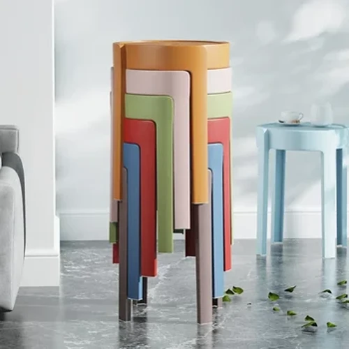 Hjem Avslappende Spisestue Stol Fritid Stue Plast Venter Minimalistisk Stol Billig Relax Meuble Salong Møbler Soverom