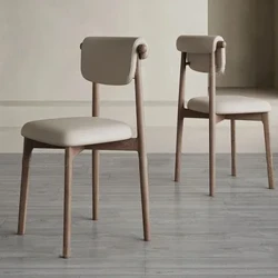 Moderne wachtende eetkamerstoel Nordic Lounge Luxe unieke eetkamerstoel Minimalistisch Ergonomisch Silla Comedor Eettafelmeubilair
