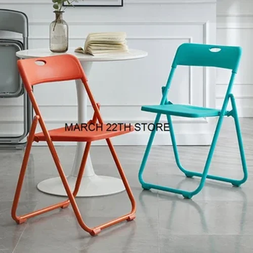 Sedie pieghevoli da patio Moderne e confortevoli lounge per esterni Suite da balcone Sedie da pranzo in attesa Cucina Ufficio Sillas Mobili per la casa