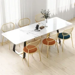 Nordic jantar kartell cadeira para cozinha loft sala de estar encosto esperando cadeira rattan tamborete barra jardim macio fauteuils móveis