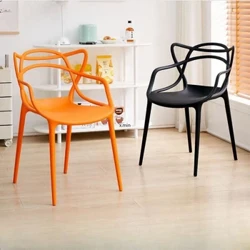 Tai Mèo Ghế Nhựa Xếp Chồng Lên Nhau Cây Nho Đơn Giản Rỗng Tựa Lưng Tay Chờ Xếp Hàng Nội Thất Ghế Ăn