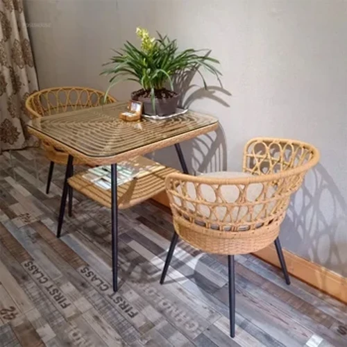 Đơn Giản Ghế Đi Biển Ngoài Trời PE Ghế Mây Giải Trí Gia Đình Ban Công Sân Vườn Ghế Cắm Trại Ngoài Trời Nội Thất Ngoài Trời
