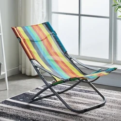 Đơn Giản Di Động Bãi Biển Ghế Chống Bẹp Đầu Ban Công Thường Gấp Nghỉ Trưa Ghế Lười Ngủ Văn Phòng Lưng Tân La Playa Đồ Nội Thất WKOC