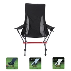 Esnek Alüminyum Plaj Sandalyesi Ultralight Katlanır Koltuk Relax Sedanter Kamp Ay Sandalye Taşınabilir Katlanır Açık Şezlong