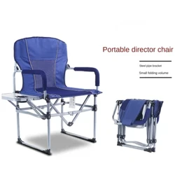 Camping Stull Klappbar Oxford Stoff Outdoor Camping Fëschestull Fräizäit Mat Lager Dësch Atem Strandstull