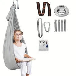 เด็ก Elastic Swing Sensory การฝึกอบรมบรรเทาออทิสติกในร่ม Swing Hammock