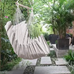 Tua Rua Võng Vườn Sân Trắng Bông Ghế Xích Đu Phòng Ngủ Lãng Mạn Trong Nhà Ngoài Trời Treo Giường Võng Bãi Biển Ghế