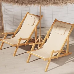 Ghế tắm nắng Park Beach Ghế Ghế thư giãn Clear Makeup Ghế bãi biển Tắm nắng Tầng bên ngoài Kamp Sandalyesi Nội thất ngoài trời