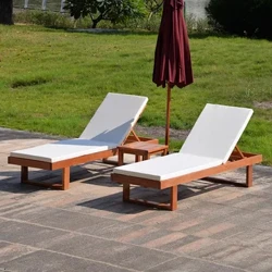 Trebenk Strandstol Klar Svømming Designer Recliner Strandstoler Solsenger Unike Kamp Sandalyesi Utemøbler