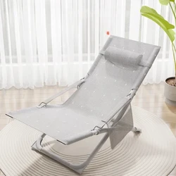 Nā Noho Kūʻai Kūʻai Hiki Paʻa Māla Ma waho o ka noho ʻana o ka lā Patio Recliner Chair Picnic Nap Silla Plegable Outdoor Furniture WKOC