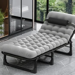 Ghế Gấp Có Thể Điều Chỉnh Cũi Ngủ Ghế Giường Gấp Di Động Có Nệm Cho Đi Biển Bãi Cỏ Cắm Trại Tắm Nắng