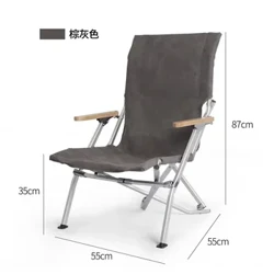 SH 2023 Năm Mới Aoliviya Chính Thức Mới Sun Lounger Hợp Kim Nhôm Ghế Xếp Bãi Biển Ghế Dã Ngoại Cắm Trại Ghế Câu Cá Ghế C