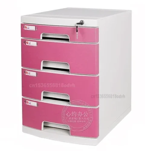 Desktop File Cabinet A4 File Cabinets Skuffer With Lock kvittering Box Office Furniture Storage Box Plastic File Organizer Skuff