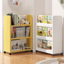Roda Tampilan Penyimpanan Kabinet Arsip Seluler Open Nordic Lemari Kantor Rangement Corner Meuble De Rangement Modular Furniture