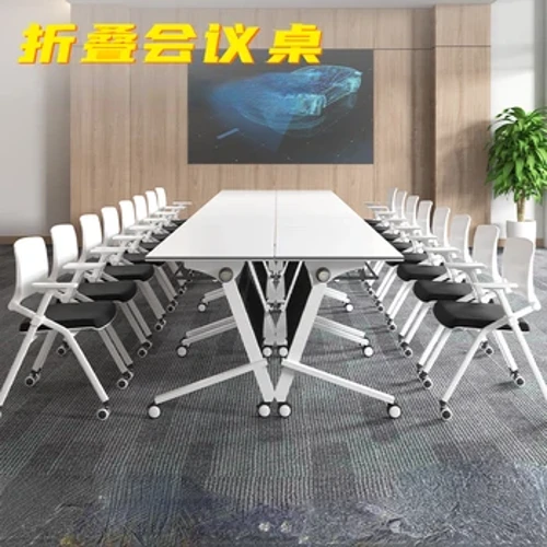 Bàn tập gấp và ghế kết hợp bàn gấp có thể chuyển sang ghép bàn hội nghị