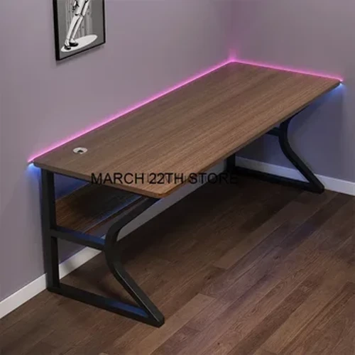 Metal Computer Konferenceborde Supplies Executive European School Gaming Desk Student Luxury Mesa Escritorio Teatermøbler