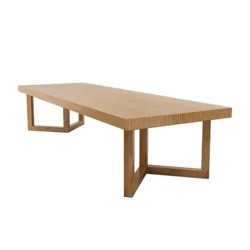 Full solid wood conference table at upuan kumbinasyon library strip malaking mesa opisina mahabang mesa work log