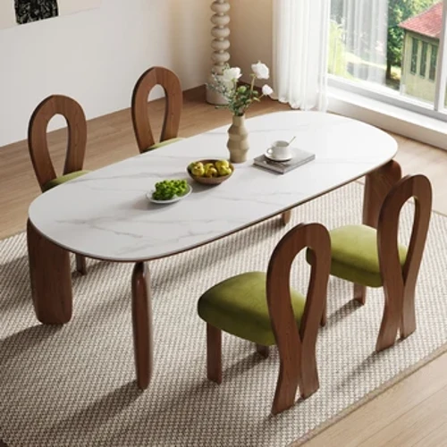 Nhà Bếp Hội Nghị Bàn Ăn Gỗ Tay Cầm Văn Phòng Phòng Khách Bắc Âu Bàn Ăn Treo Tường Mesas De Comedor Nội Thất Sân Vườn