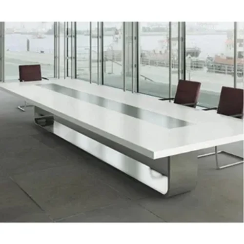 Bagong Office Furniture Working Station Meeting Room Table White Conference Table
