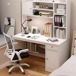 Lemari Arsip Meja Komputer Putih Modern Meja Belajar Konferensi Kayu Kamar Tidur Kuku Scrivania Iklan Angolo Perabot Kantor