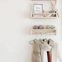 Montessori Bookshelf Child Baby Room Wall Rack Wood Bookcase Bookshelf 3 PCs 40 Cm Wall Mounted Floating Shelf Candle Plant