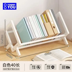 Desktop Rak Buku Kecil untuk Kamar Rak Buku Furnitur CD Rak Penyimpanan Sederhana Ekonomi Buku Stand Rak Buku Rak Buku Organizer