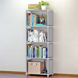 Rak Rak Buku Perpustakaan kanggo Rak Buku ing Tembok Aturan Bed lan Ban Headboards Rak Pengeringan Piring Rak Repisas Librero Living