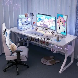 GY Simple Desktop Computer Desks Home White Gaming Table Office Desk Bedroom Learning Writing Desk Meubles Office Furniture