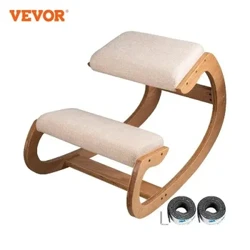VEVOR Công Thái Ghế Quỳ Phân W/Đệm Dày Nhà Ghế Văn Phòng Cải Thiện Tư Thế Cơ Thể Đá Gỗ Đầu Gối Ghế Máy Tính