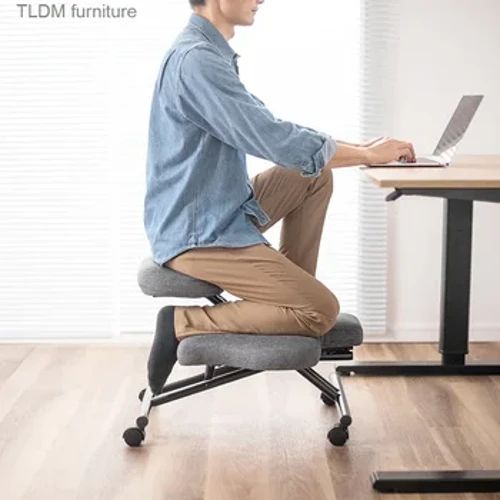 Namų biuro kėdė atitinka ergonomiką, stalinė kėdė aktyviai sėdi, kad sumažintų nugaros ir kaklo skausmus, stiprintuvas pagerina Postu