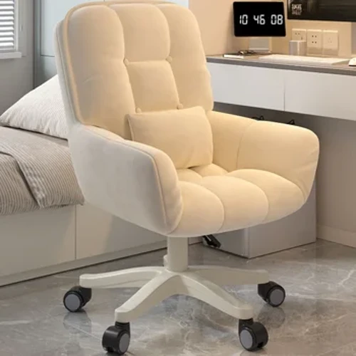 Hiki ke hoʻololi a ʻoluʻolu no ka noho ʻana ma ka home Office Writing Desk Seat Easyclean Swivel noho noho ʻelua ʻāpana Latex.