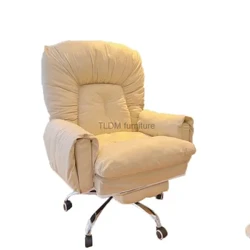 Nordic Stoff Büro Still Heem Lazy Computer Stull Gemittlech Sedentary Sofa Stull Schlofkummer Réckstull Büro Miwwelen