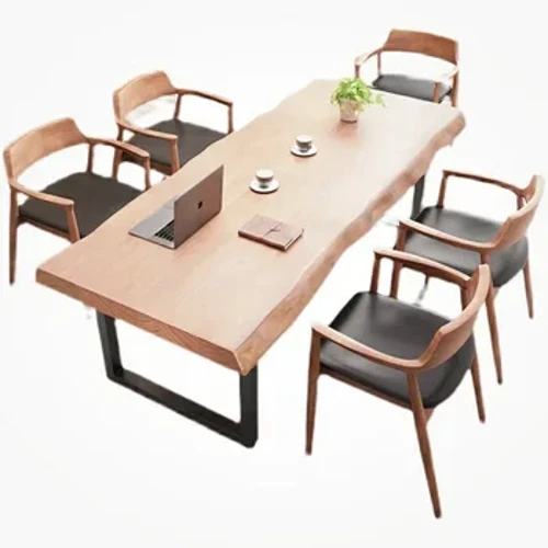 Schreibtisch aus Massivholz, Büro-Desktop-Computertisch, Kombination aus Schreibtisch und Stuhl, Kalligraphie, Heimarbeitstisch, Schreibtisch, Arbeitstisch, große Tafel