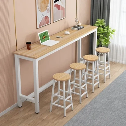 Cà Phê Cao Cấp Thanh Bàn Buffet Gỗ Dài Phòng Khách Cocktail Thanh Bàn Phản Hiện Đại Mesa Comedor Nội Thất Nhà Bếp LJ50BT