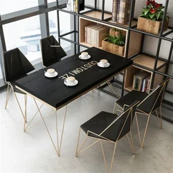 Basit Daire Rahat yemek masası Sandalyeleri Modern Restoran Mutfak Yemek Odası Takımları Yaratıcı Oturma Odası Arkalığı Sandalye GM