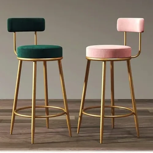 V1 Front Desk Réck Hocker High Stull Designer modern einfach Moud Liicht Luxus Bar Hocker