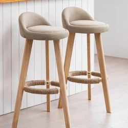 Noho hale noho hale kiʻekiʻe noho hale noho kiʻekiʻe cashier stool maʻalahi lāʻau paʻa noho pā mua pākaukau pāʻoihana