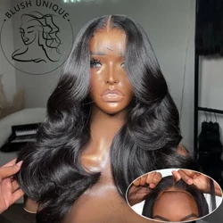 4x4 Body Wave Lace μπροστινές περούκες Wear and Go Glueless περούκες Plucked Pre Cut Lace Closure Περούκα Ανθεκτικές στη θερμότητα συνθετικές περούκες για γυναίκες