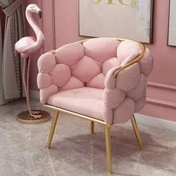 Europako jangelako aulki ederrak Nordiko modernoa mahai zuriko aulki lihoa Vintage chaises Salle Manger Argia luxuzko estiloko altzariak