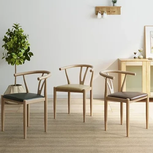 Vintage Ghế Ăn Sang Trọng Hiện Đại Bọc Bắc Âu Nhà Gỗ Ghế Ăn Nhà Bếp Hợp Thời Trang Ghế Salle Manger Nội Thất