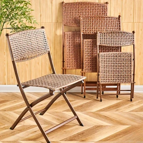 Synthetische houten vouwkamer keuken eetstoelen buiten draagbare moderne stoelen cadeiras de jantar eetkamer meubelkamer hydc