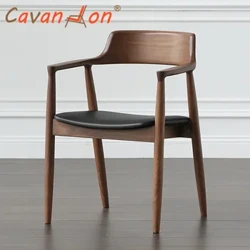 Cafe Ahşap Sandalye Accent Koltuk Yemek Masası Sandalye Mutfak Toplantı Müzakere Sillas Para Comedor Mobilya