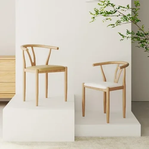 Nhà Bếp Bằng Kim Loại Ghế Ăn Bắc Âu Hiện Đại Sang Trọng Nhà Bọc Ghế Ăn Vintage Hợp Thời Trang Cadeiras De Jantar Furnitures