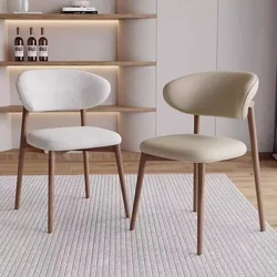 Nordijski italijanski jedilni stoli Frizerski profesionalni salon Kraljevski stoli Balkon Mladinski Cadeiras De Jantar Postmoderno pohištvo