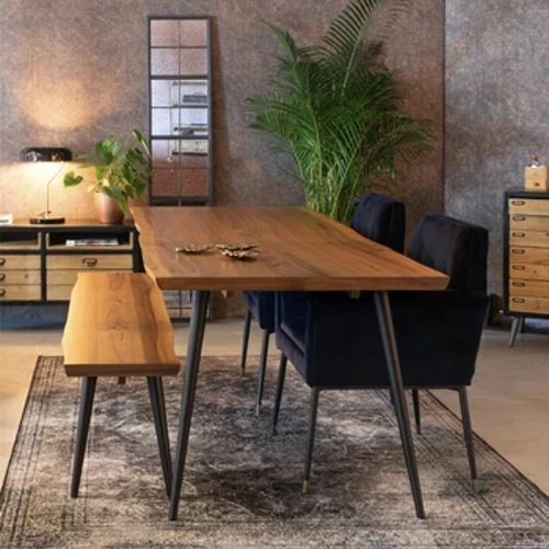 Wooden Side Bar Tables Nordic Center Coffee Rectangular Dining Tables Industrial Muebles De Cocina Home Furniture ZT50BT