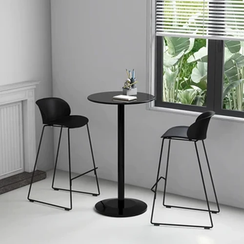 Reception Round Bar Table High Standing Patio Maliit na Coffee Bar Table Modern Outdoor Muebles De Cocina Furniture Home LJ50BT