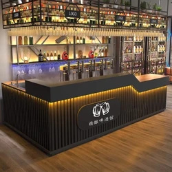 Hộp Đêm Retro Bàn Thanh Cao Cấp Ban Công Cà Phê Gia Đình Giáng Sinh Ý Chống Thấm Nước Lan Can Thanh Trò Chơi Trên Bàn Mesa De Thanh Đồ Nội Thất