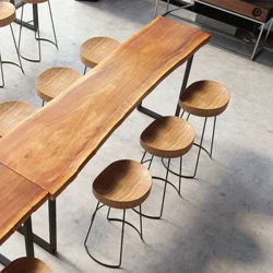 Hoʻolālā Paʻa Paʻa Paʻa Kiʻekiʻe Bistro Inu Minimalist Paʻa Paʻa Paʻa Paʻa Paʻa Kiʻekiʻe ʻO Tavoli Da Pranzo Nā Lako Noho