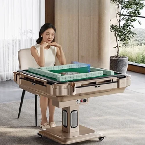 Nízkoobjemový jedálenský stôl Brain Power Automatické miešanie Mahjong Table Relax Domáce štúdium Mesas De Comedor Bytový nábytok LVMC
