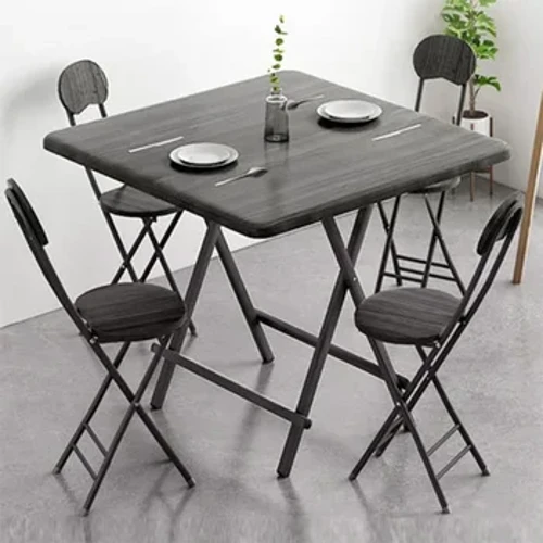 Table pliante Portable pour la maison, Table à manger carrée, Table basse, jardin extérieur, peu encombrant, bureau d'ordinateur Portable pliable